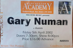 Manchester Ticket 2002